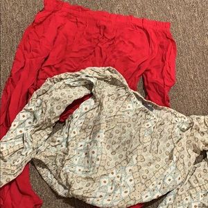 Off the shoulder tops